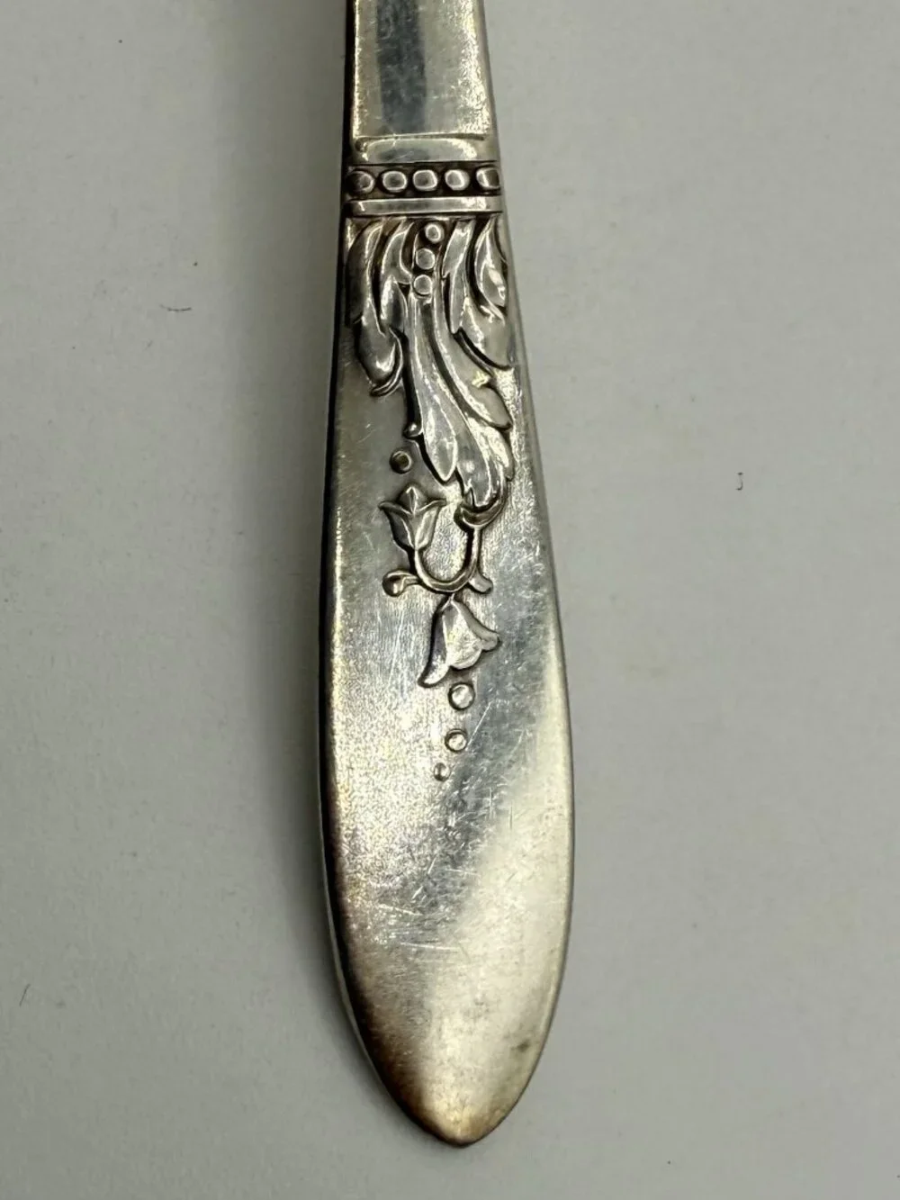 Oneida SL & GH Rogers Silverplate 1948 PRESENTATION Seven (7 ) 6” Teaspoons